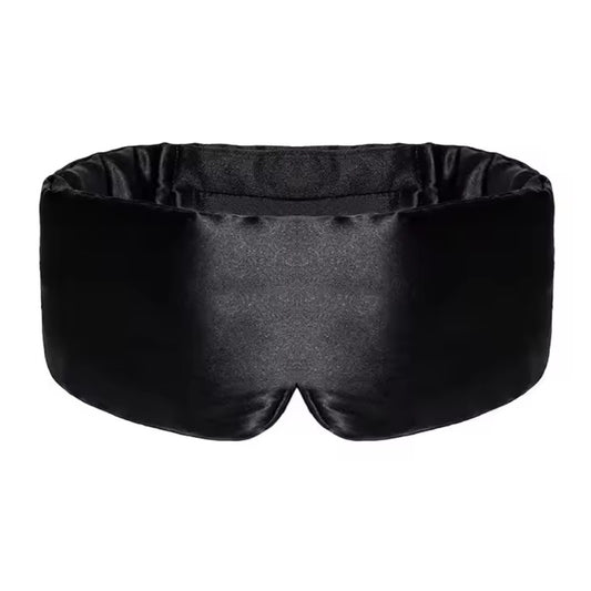Masque de sommeil en soie - Black