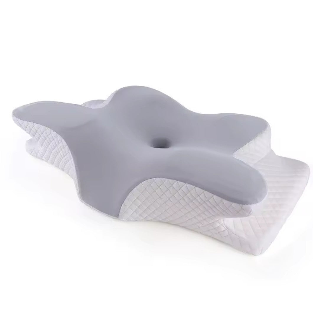 >Oreiller papillon ergonomique à mémoire de forme