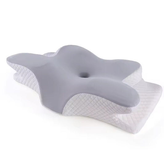 >Oreiller papillon ergonomique à mémoire de forme