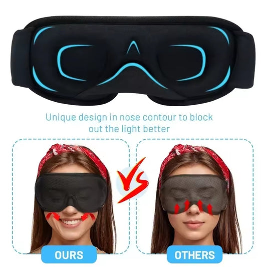 Masque de sommeil 3D anti-pression